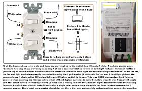 A wide variety of two switch wiring options. Switch Wiring Question 2 Black 2 White Wires Doityourself Com Community Forums