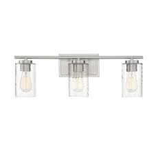 Trade Winds Raymond 3 Light Bathroom Vanity Light In Brushed Nickel
