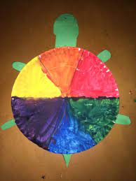 Kindergarten Color Wheel Turtle Color Wheel Art Preschool Art Kindergarten Colors
