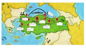 4 Sinif Turkiye Haritasi Uzerinde Milli Mucadele Donemi Dorduncu Sinif Fen 4 Sinif Fen Sinif