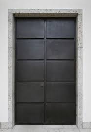 Classical Double Door In Bronze And Stone By Germand Architect A Vogel Timeless Lichthof Innenstallturen Doppelturen