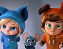Simone biles just nailed a historic vault during olympic practice. Dave And Ava Characters On Behance