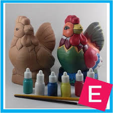 Kerajinan anak menggambar ayam jago cupidocreativeblog. Mewarnai Celengan Keramik Karakter Ayam Shopee Indonesia