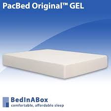 Bedinabox Pacbed Original 11 Gel Memory Foam Bed Mattress King Review Foam Mattress Bed Memory Foam Beds Box Bed