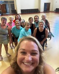 Dance fitness class at Kleberg-Rylie Recreation Center