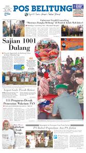 Dalam kesempatan tersebut, salim juga bersilaturahim ke kediaman pengasuh pondok pesantren tebuireng kh salahuddin wahid atau gus sholah, sekaligus menyampaikan perkembangan partainya. Jual Koran Pos Belitung 29 April 2019 Gramedia Digital Indonesia