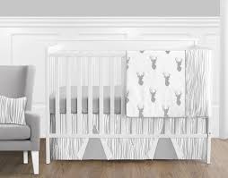 **item includes exclusive diamond home ebook**. Grey And White Woodland Deer Baby Bedding 11pc Boys Crib Set By Sweet Jojo Designs Only 58 17