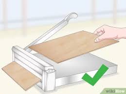 It has 100% waterproof quality that won't swell or warp when having a. How To Cut Vinyl Tile 7 Steps With Pictures Wikihow