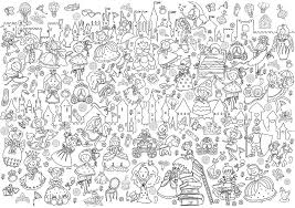 Check them out yourself and see if you can find something that may be appropriate for your kid. Line Art Illustration Printable Coloring Pages For Children Poster Princesses Digital Art By Olha Zolotnyk