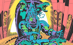 Mark your stencils out onto a poster board. Lord Of Light On Lsd The Art Of Jack Kirby Cvlt Nation
