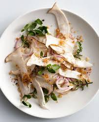 Mushroom And Watercress Salad With Breadcrumbs Recipe Mushroom Recipes Healthy Stuffed Mushrooms Food