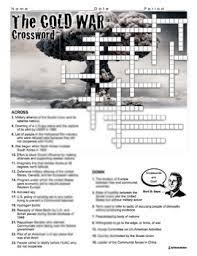 Answer key cold war crossword puzzle pdf. Cold War Crossword Puzzle Review By Burt Brock S Big Ideas Tpt