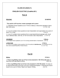Cbse Syllabus For Class 12 English 2020 21 Revised Aglasem Schools