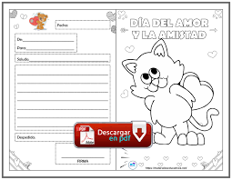 Cartas 14 De Febrero Para Rellenar Y Material Educativo Facebook