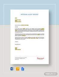 20 Internal Audit Report Templates Word Pdf Apple Pages Google Docs Free Premium Templates