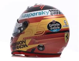 Carlos sainz vázquez de castro audio , otherwise known as carlos sainz jr. Carlos Sainz Presents His Helmet For His First Season At Ferrari Football24 News English