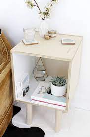 Diy Plywood Side Table Diy Side Table Plywood Side Table Bedside Table Design