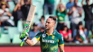 He is a usual fixture at international level for the south african national cricket team. Faf Du Plessis Ensures India Join In Sa S Celebrations