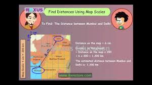 Learn Geography How To Use Map Scale In Maps