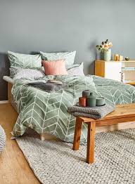 Baumwoll Bettwasche Lynn Mit Grafischem Muster Westwingnow Colorful Interiors Bedroom Interior Bed Duvet Covers