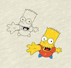 Bart Simpsons The Simpson 6 Svg Dxf Eps Png Cricut Vector Cricut Projects Vinyl Svg Shop Cricut