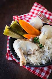 Poule Au Pot Sauce Supreme Poule Au Pot Recettes De Cuisine Recette Poule