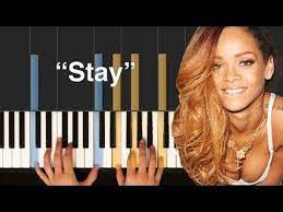 How To Play Stay By Rihanna Synthesia Hd Piano Part 1 Youtube Piano Lessons For Beginners Music For Studying Piano Tutorials