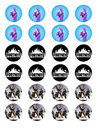 Diy fortnite party supplies army party supplies shindigs com au. Fortnite Logo Loot Llama Various Skins Edible Cupcake Toppers Walmart Com Walmart Com