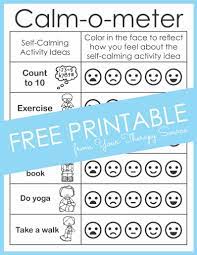 Talk about times when this type of breathing can be helpful and be as specific as possible. Calm Down Corner Ideas Free Printables Your Therapy Source