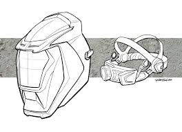 Royalty free welding helmet clip art, vector images. Welding Helmet Drawing Google Search Helmet Drawing Sketches Welding Helmet