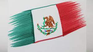 Mexico's flag as it is today was adopted in 1968, though a very similar flag had been in use since 1821. How To Draw The Flag Of Mexico Youtube