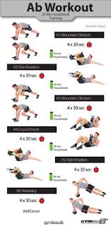 core exercises health and fitness training