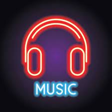 Music And Live Music Logo With Neon Effect Vector Illustration Dj Clipart Music Musical Png And Vector With Transparent Background For Free Download Music Logo Neon Neon Wallpaper