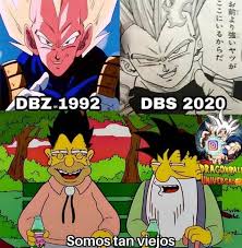 En el 2015, dragon ball super estrenó una nueva serie que amplió el universo de goku y vegeta. Goku Y Vegeta 28 Anos Despues Facebook