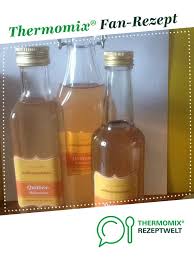 Quittenbalsamico Rezept Quitten Weinflasche Thermomix Rezepte