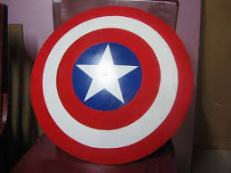 Captain America Shield Made From Old Satellite Dish Make Captain America Shield Diy Captain America Costume Diy Captain America Shield