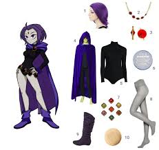 Teen Titans raven costume cosplay