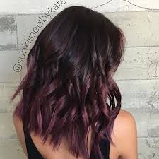 Don Of Socialmediahairstyles On Instagram Plum Balayage Sunkissedbykate Hair Styles Hair Dyed Hair