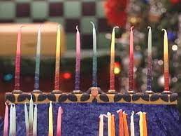 How To Make A Polymer Clay Menorah Archive Home Garden Television Menorah Hanukkah Decorations Diy Winter Holiday Decorations