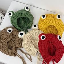 Check out our frog hat pattern selection for the very best in unique or custom, handmade pieces from our patterns shops. Solid Color Cartoon Frog Knitted Hat Winter Warm Hat Skullies Cap Beanie For Kid Buy From 7 On Joom E Commerce Platform