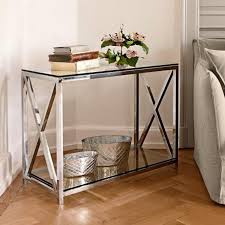 Mehr details erfahren sie in unserem guide. Konsole Dartford Wohnzimmer Tische Konsolentische Silber Klar Rahmen Edelstahl Boden Glas Loberon Konsolentisch Konsolen Tisch Konsole