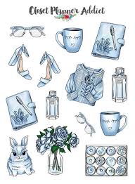 Aesthetic stickers to print blue. Scrapbookingstickers Scrapbook Stickers Printable Scrapbook Designs Printable Stickers