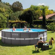 Find the best swimming pool vacuum cleaner in the uk 2021. Intex 18 X 52 Round Ultra Frame Pool W 2 100gph Sand Filter Pump Debris Cover Ground Cloth Ladder Setup Dvd