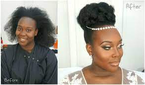 This Gorgeous Natural Hair Bride Video Tutorial Is Perfect For Any Special Event Black Wome Natural Wedding Hairstyles Natural Hair Bride Natural Hair Styles