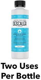 This descaling your coffee machine works fast, easy, hygienic and safe. Amazon Com Descaler 2 Pack 2 Uses Per Bottle Made In The Usa Universal Descaling Solution For Keurig Nespresso Delonghi And All Single Use Coffee And Espresso Machines Kitchen Dining