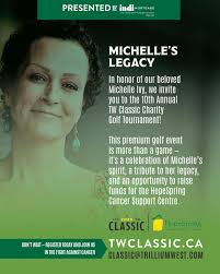 In honour of our beloved Michelle Ivy, we invite you to the 10th Annual  TWClassic charity golf tournament. This premium golf event is more than a  game — it's a celebration of