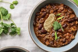I made vegetarian chili for the very first time last night. Vegetarian Chili With Beans And Veggie Crumbles Tasty Kitchen A Happy Recipe Community
