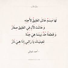 شعر أحمد شوقي لها مبسم عاش العقيق لأجله عالم الأدب Love Words Funny Quotes Words