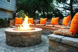 Image result for summer backyard fire pit