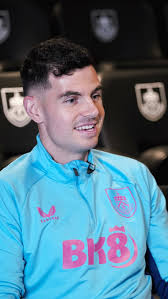 John Egan after signing for the Clarets 💬